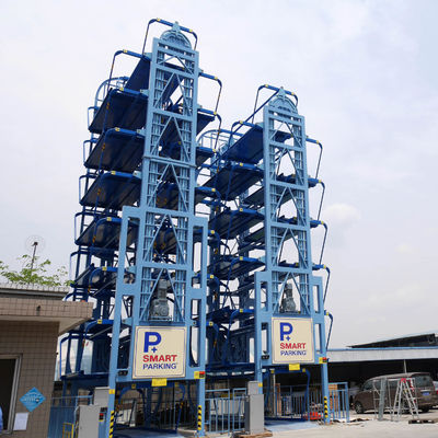 গুণ  16 Trays Smart Parking Solution garage With Automatic Electric Charging 60 KW কারখানা