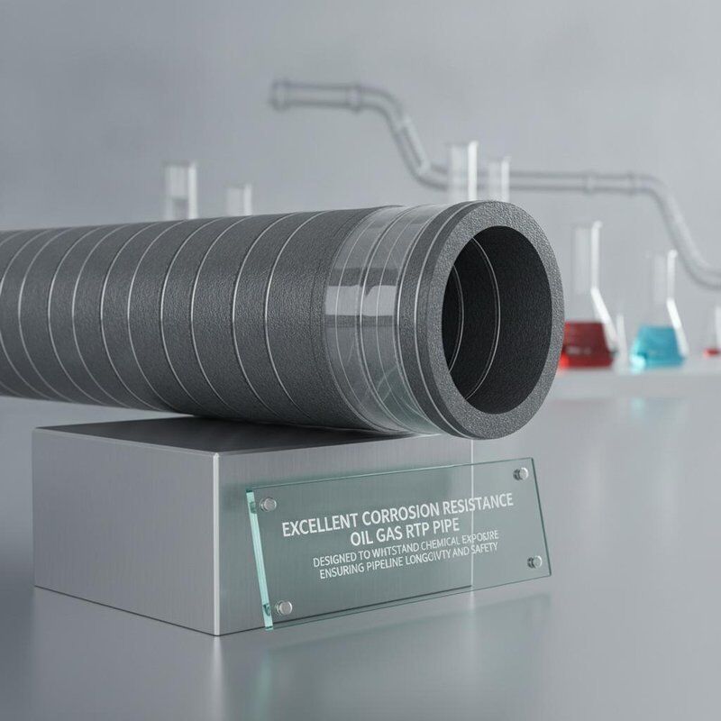 Excellent Corrosion Resistance Oil Gas RTP Pipe Designed To Withstand Chemical Exposure Ensuring Pipeline Longevity And Safety