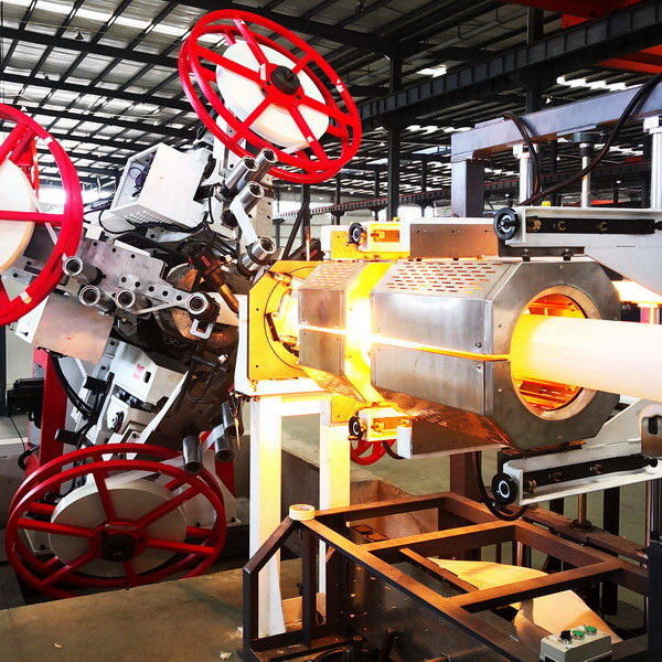 Linha de produção fibra de vidro da tubulação de TCP RTP de 2 polegadas reforçada para a tubulação terrestre flexível de Spoolable do gás de óleo