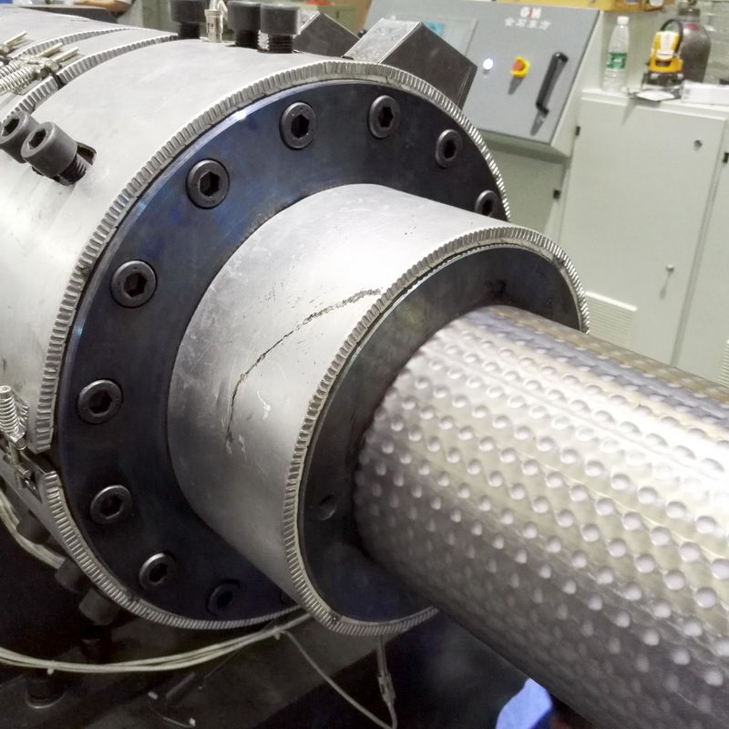 PSP Plastic Composite Pipe Production Line Steel Reinforced Polyethylene Perforated Steel Rigid