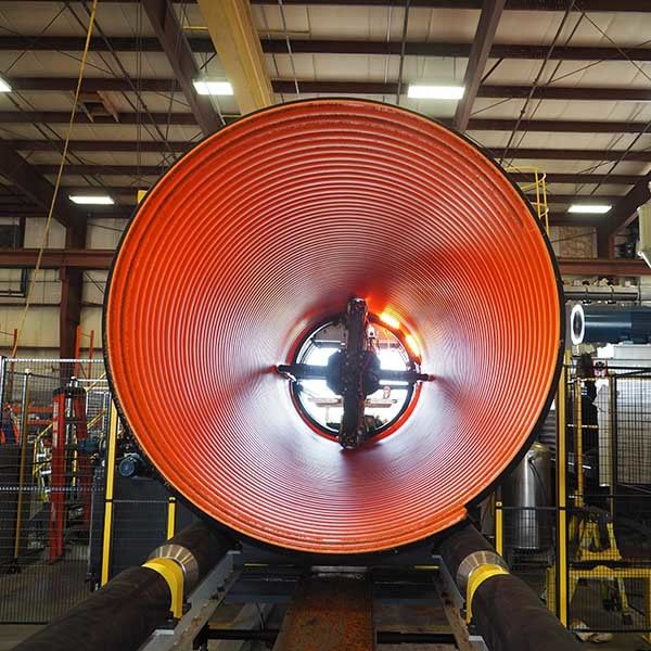 SRPCP runzelte hohe den verstärkten Steifheits-Stahl der Rohr-Fertigungsstraße-ID3000mm SN8