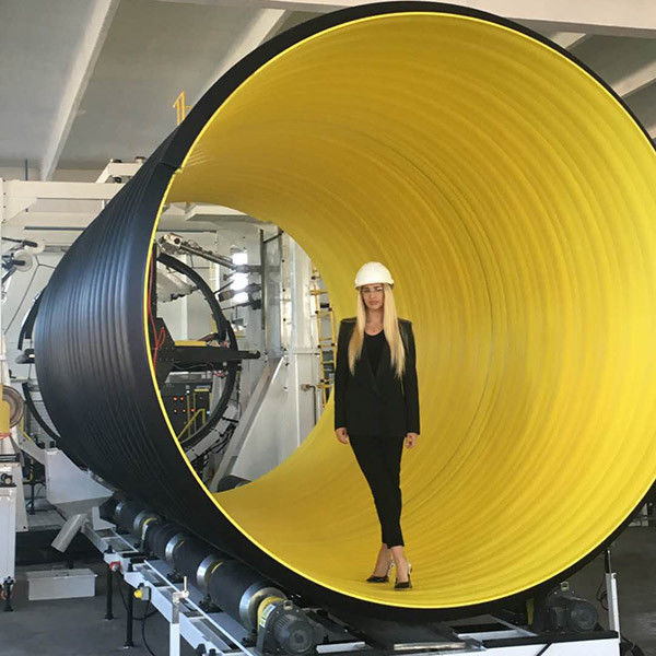 SRPCP runzelte hohe den verstärkten Steifheits-Stahl der Rohr-Fertigungsstraße-ID3000mm SN8