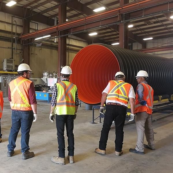 Drainage Corrugated Pipe Production Line Tube Making Machine SN8 SN12.5 SN16 UL CSA