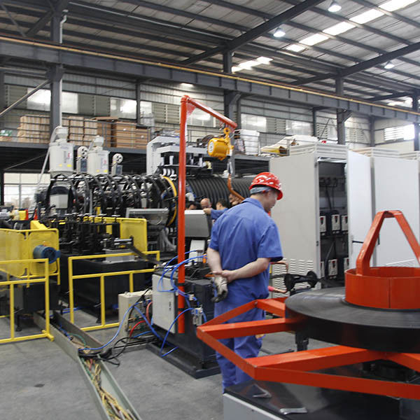 Drainage Corrugated Pipe Production Line Tube Making Machine SN8 SN12.5 SN16 UL CSA